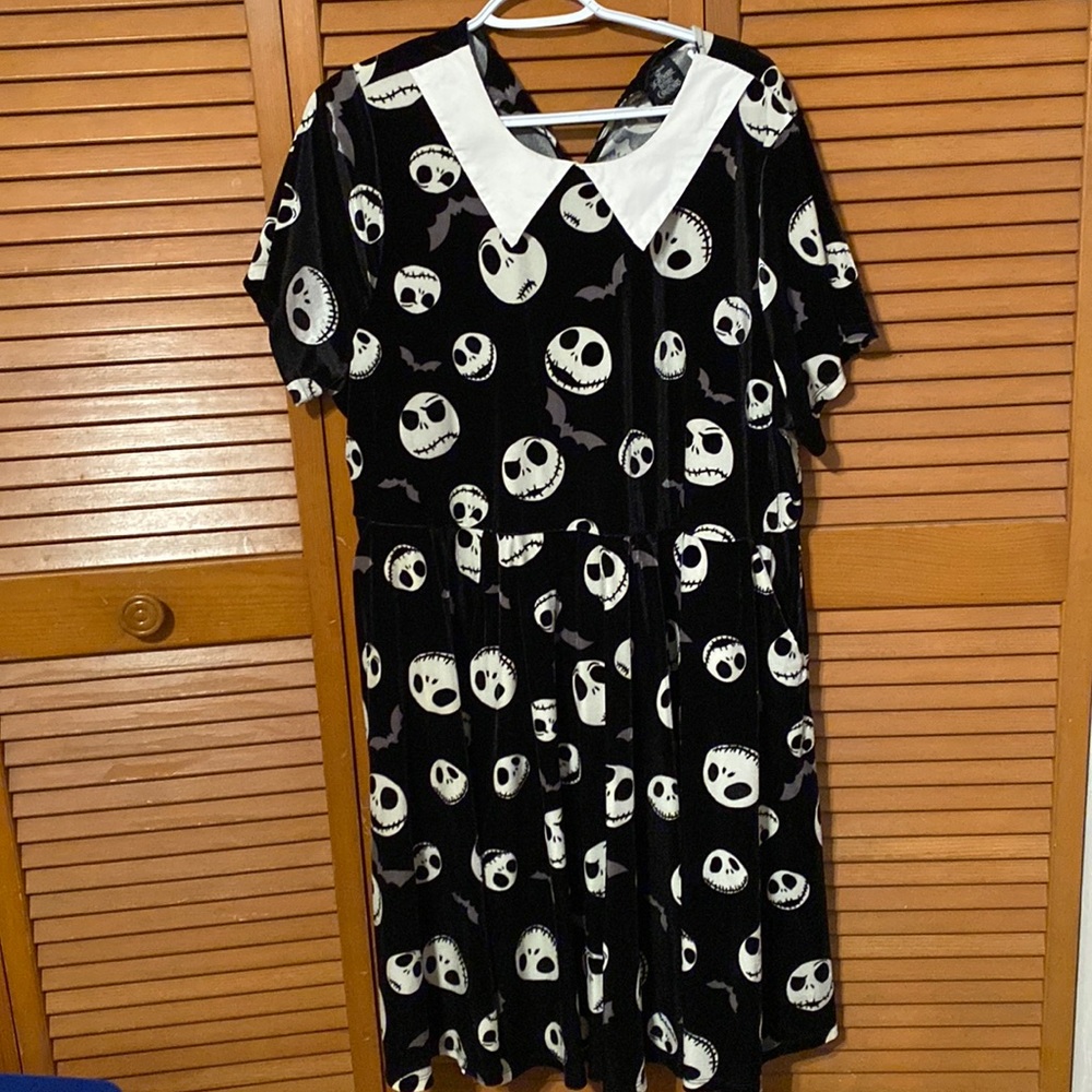 Disney edition Nightmare before Christmas dress; Torrid. Like new/worn once